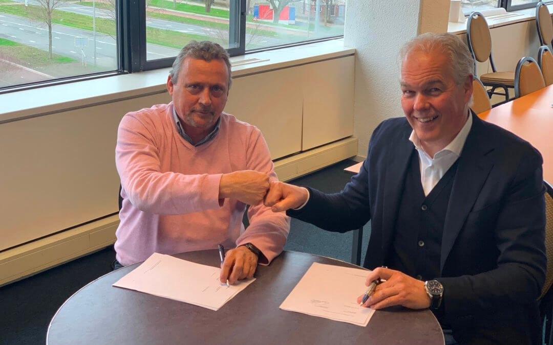 Ondertekening contract Riothermie 2022