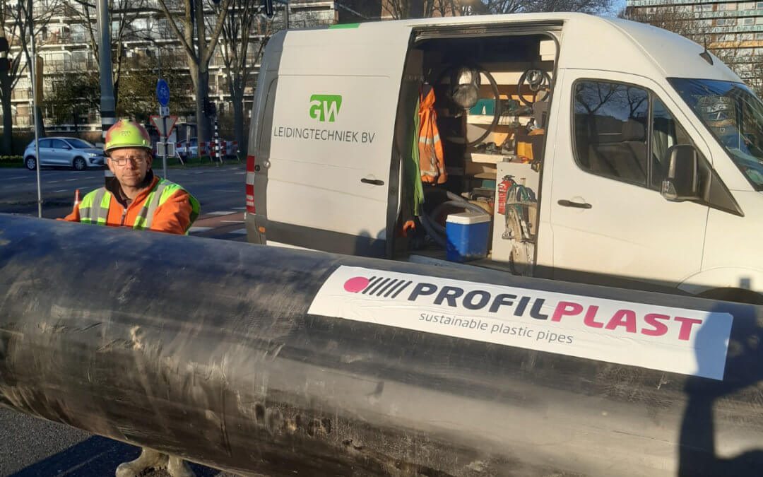 Mark de Kimpe aan het werk in Delft