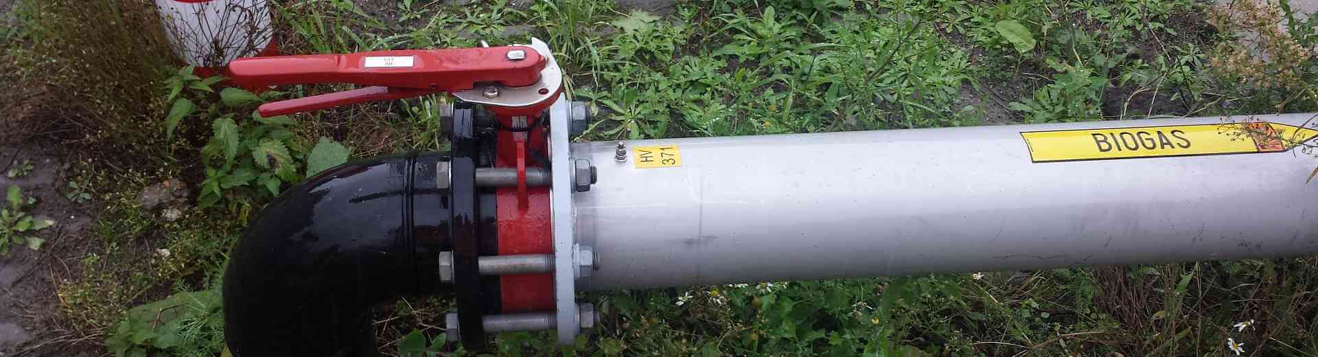 Biogasleiding